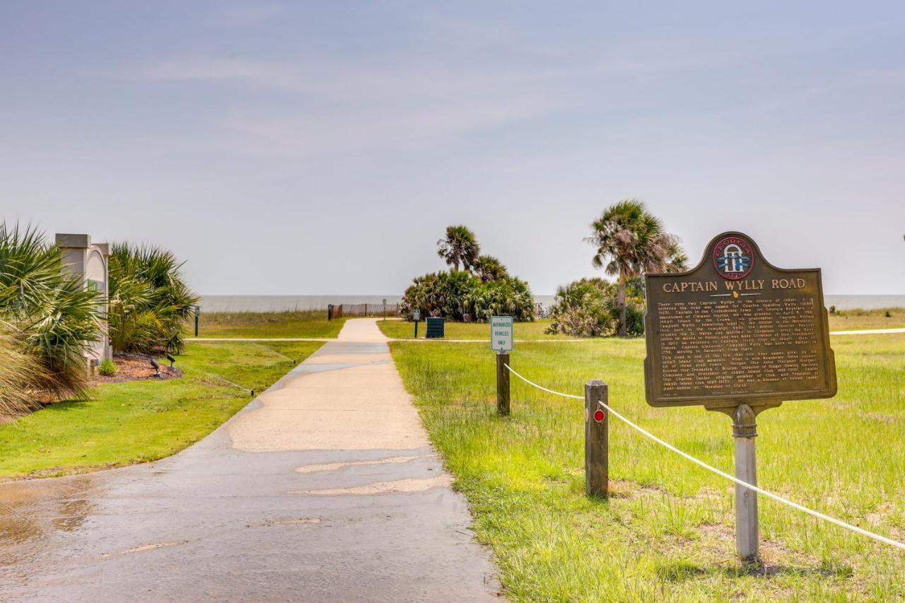 Pet-Friendly Jekyll Island Abode - Walk To Beach! Exteriör bild
