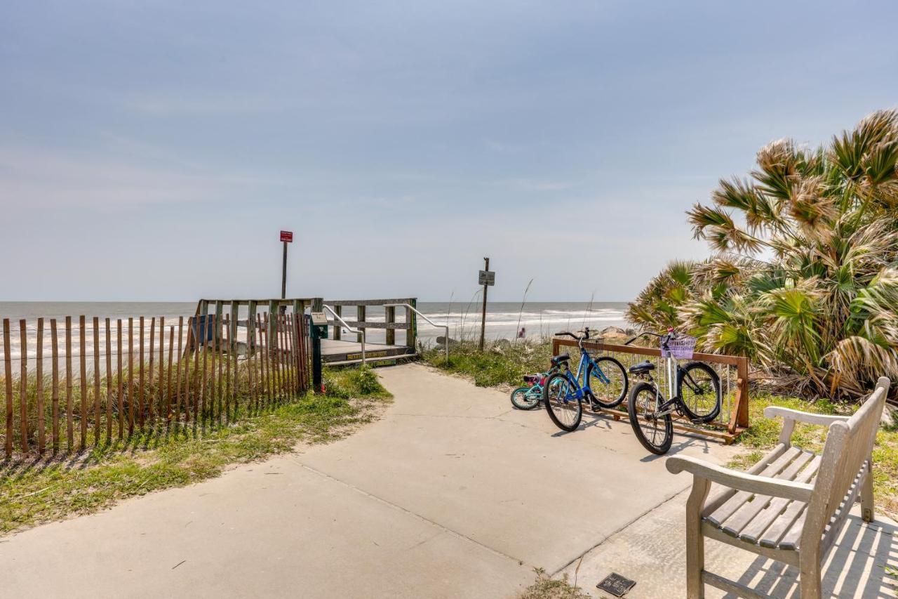 Pet-Friendly Jekyll Island Abode - Walk To Beach! Exteriör bild
